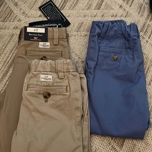 Vineyard vines/ Janie and Jack lot of size 4 pants